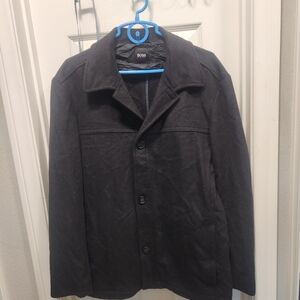 Hugo boss wool and cashmere blazer/ coat size 40R
